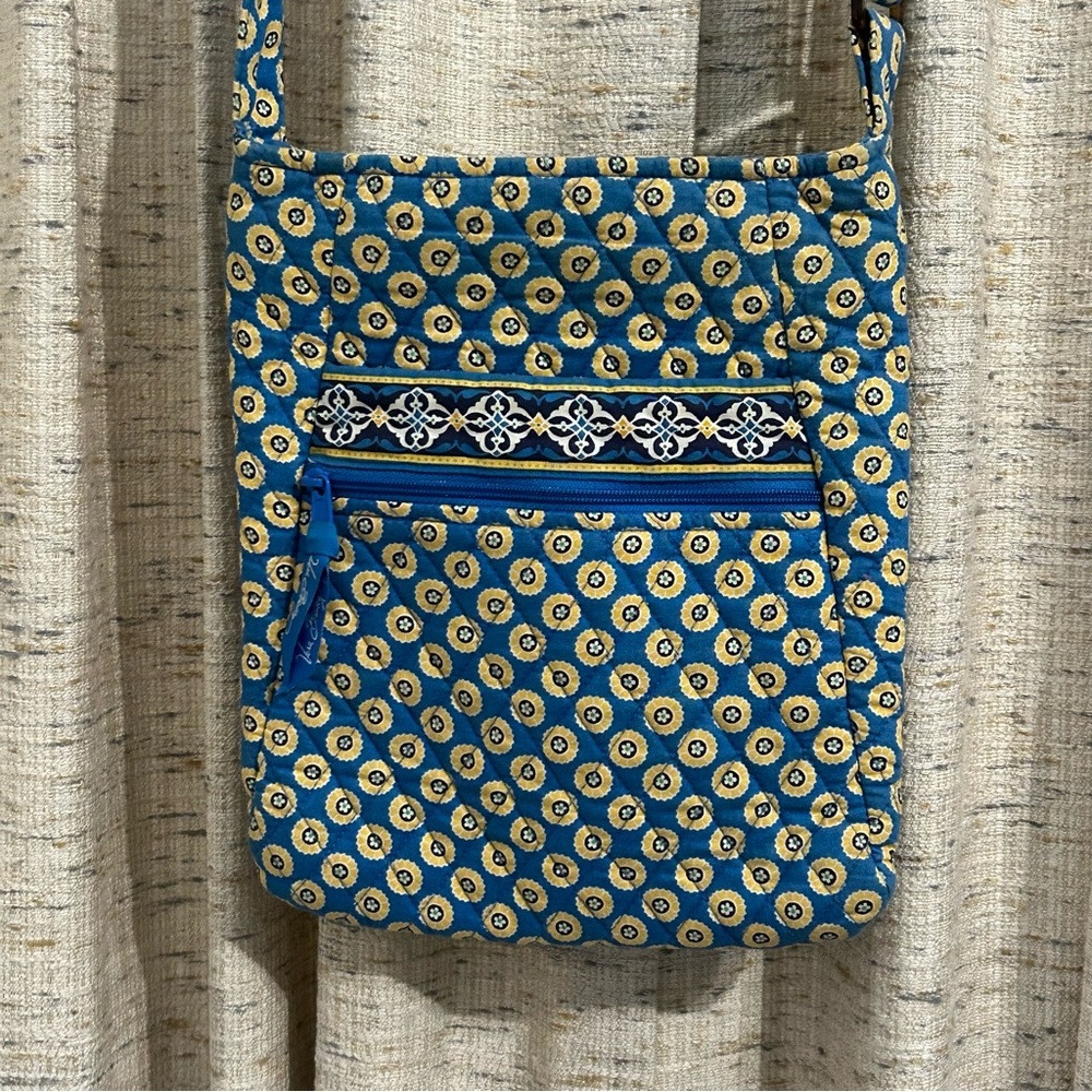 Vera Bradley Riviera Blue Hipster Crossbody Bag